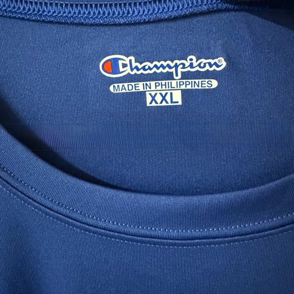 Champion Men's Royal Blue Short Sleeve Tee - Picture 4 of 7